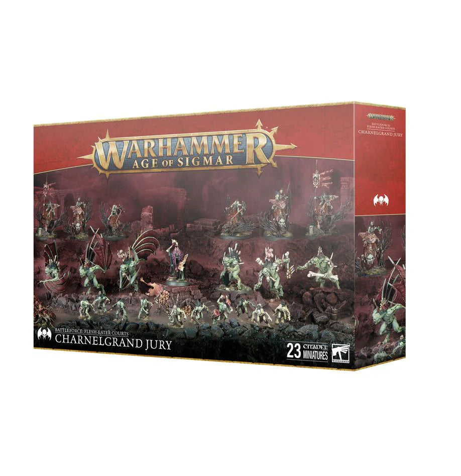 Warhammer Age of Sigmar: Flesh-Eater Courts Battleforce - Charnelgrand Jury (91-68)