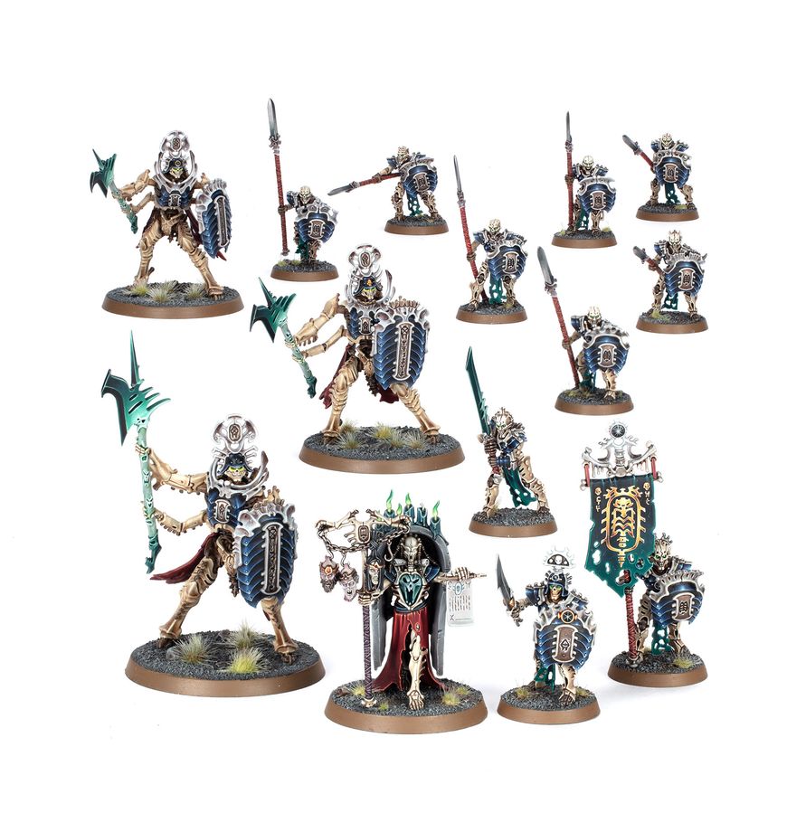 Warhammer Age of Sigmar - Regiments of Renown: Ossiarch Bonereapers - Heralds of the Bone-Tithe (94-43)