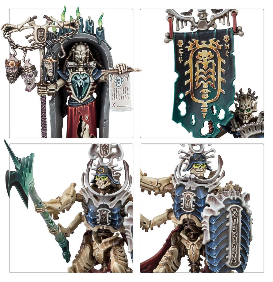 Warhammer Age of Sigmar - Regiments of Renown: Ossiarch Bonereapers - Heralds of the Bone-Tithe (94-43)
