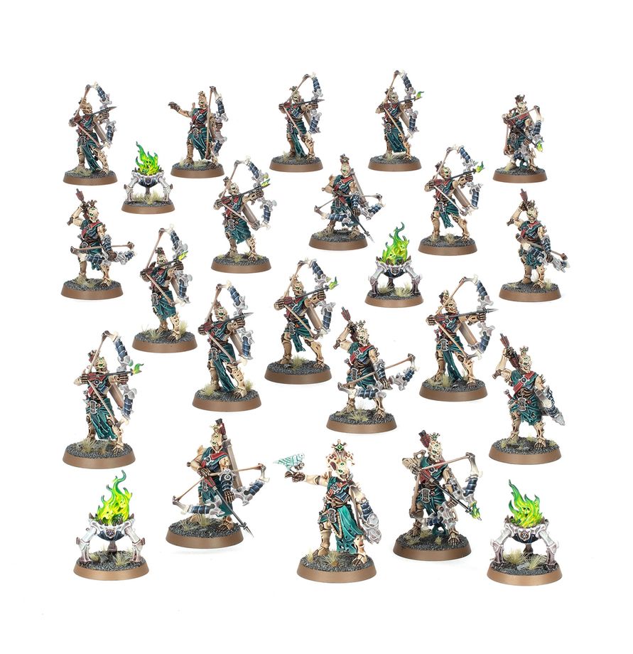 Warhammer Age of Sigmar: Ossiarch Bonereapers - Mortek Triaxes (94-45)