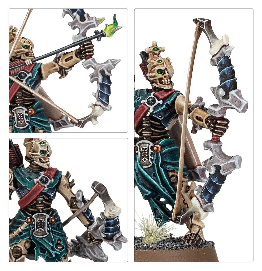 Warhammer Age of Sigmar: Ossiarch Bonereapers - Mortek Triaxes (94-45)