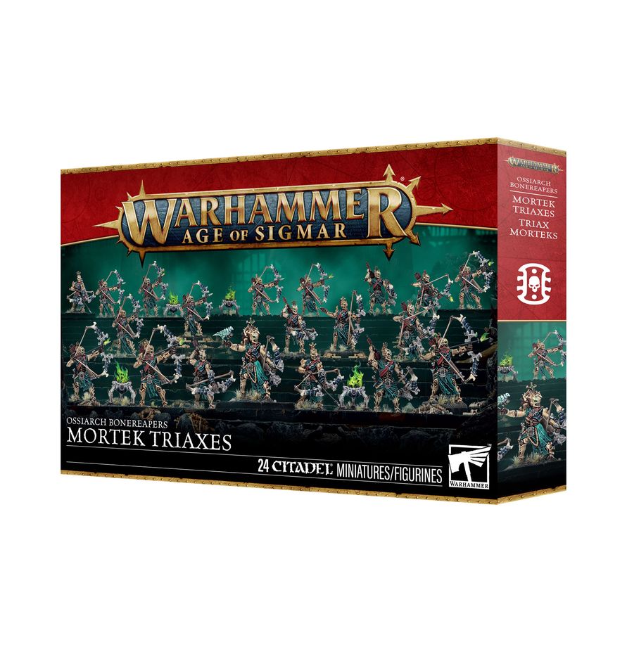 Warhammer Age of Sigmar: Ossiarch Bonereapers - Mortek Triaxes (94-45)
