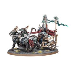 Warhammer Age of Sigmar: Ossiarch Bonereapers - Liege-Kavalos on War Chariot (94-36)