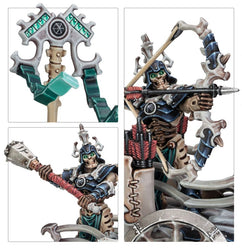 Warhammer Age of Sigmar: Ossiarch Bonereapers - Liege-Kavalos on War Chariot (94-36)