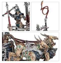 Warhammer Age of Sigmar: Ossiarch Bonereapers - Liege-Kavalos on War Chariot (94-36)