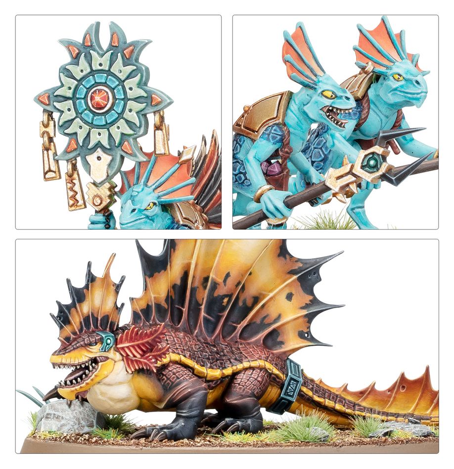 Warhammer Age of Sigmar: Spearhead - Seraphon: Sunblooded Prowlers (70-882)