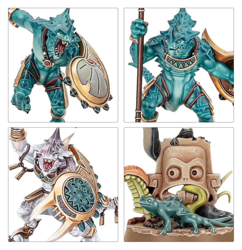 Warhammer Age of Sigmar: Spearhead - Seraphon: Sunblooded Prowlers (70-882)