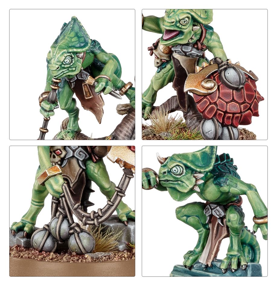 Warhammer Age of Sigmar: Spearhead - Seraphon: Sunblooded Prowlers (70-882)