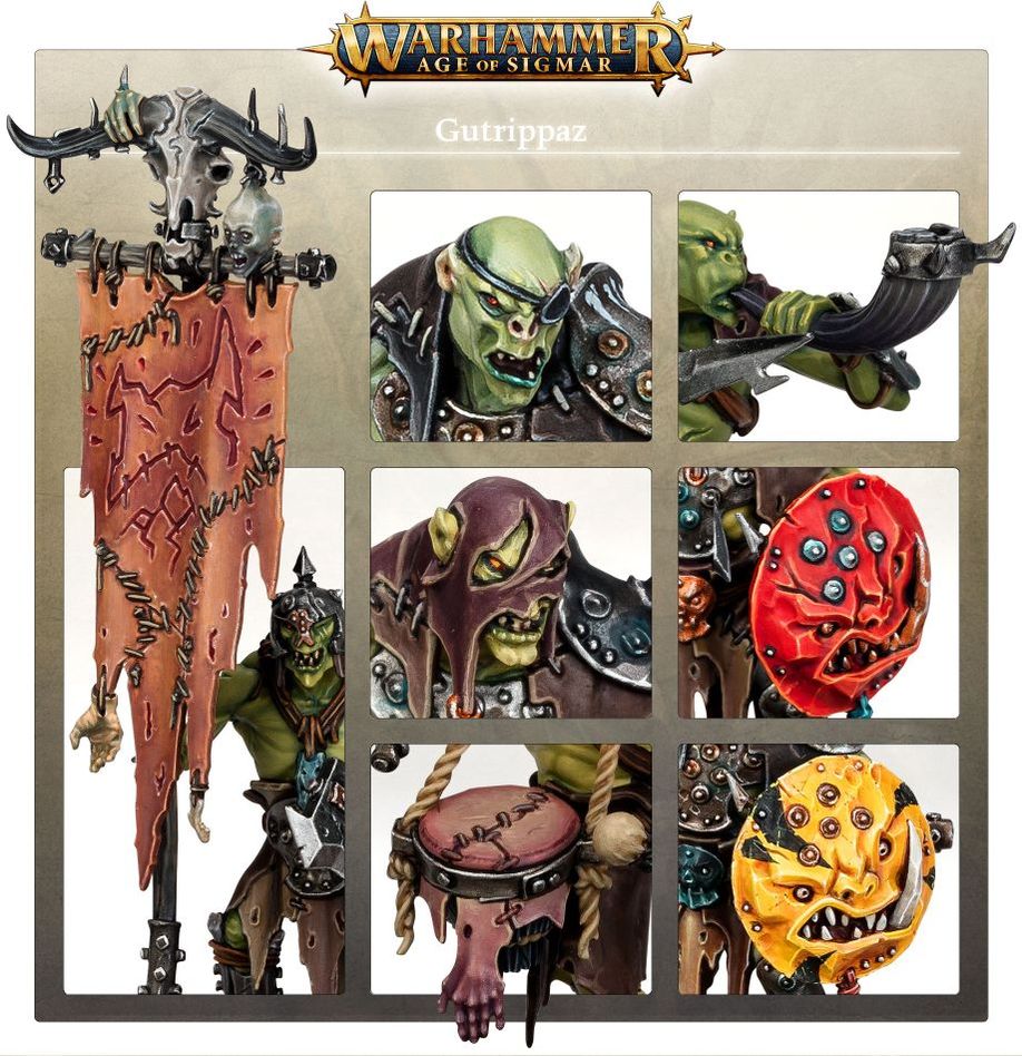 Warhammer Age of Sigmar: Orruk Warclans - Gutrippaz (89-70)