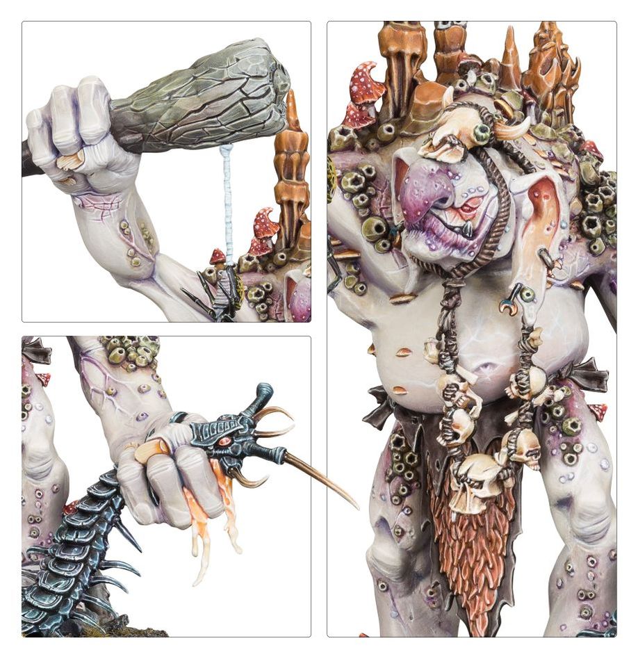 Warhammer Age of Sigmar: Gloomspite Gitz - Dankhold Troggoth (Troggoth/Trogboss) (89-50)
