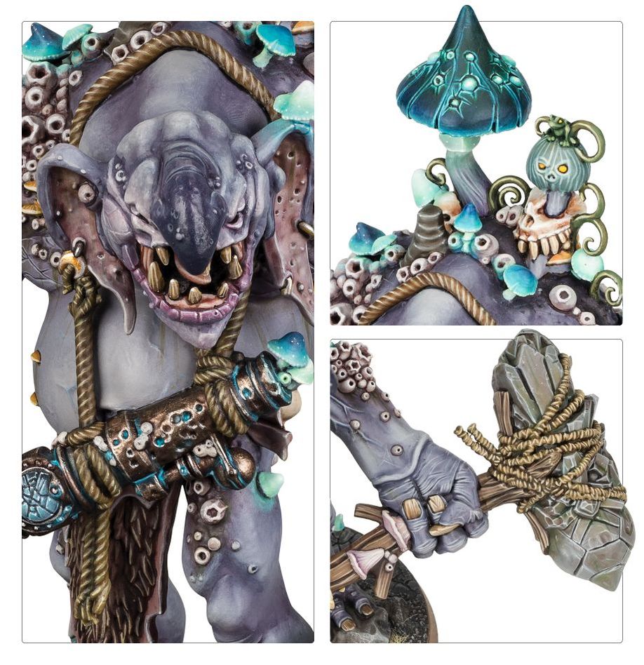 Warhammer Age of Sigmar: Gloomspite Gitz - Dankhold Troggoth (Troggoth/Trogboss) (89-50)