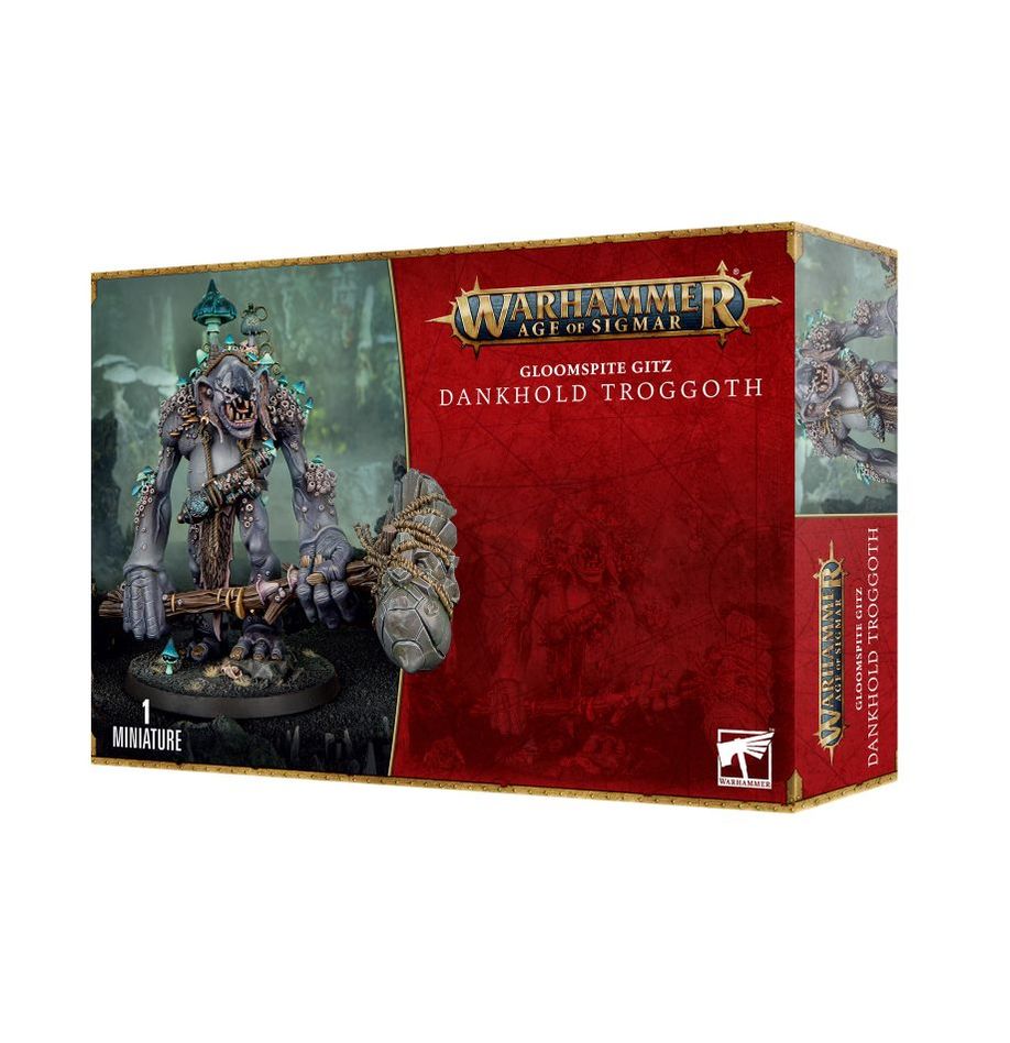 Warhammer Age of Sigmar: Gloomspite Gitz - Dankhold Troggoth (Troggoth/Trogboss) (89-50)