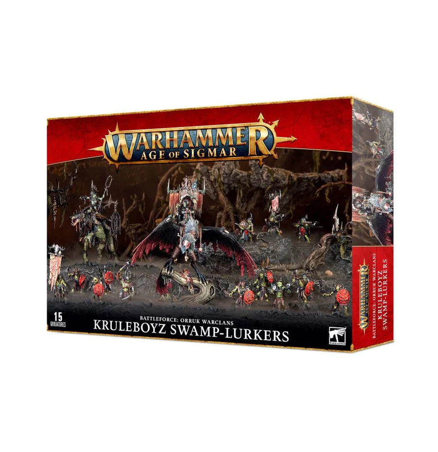 Warhammer Age of Sigmar: Orruk Warclans Battleforce - Kruleboyz Swamp-Lurkers (89-53)