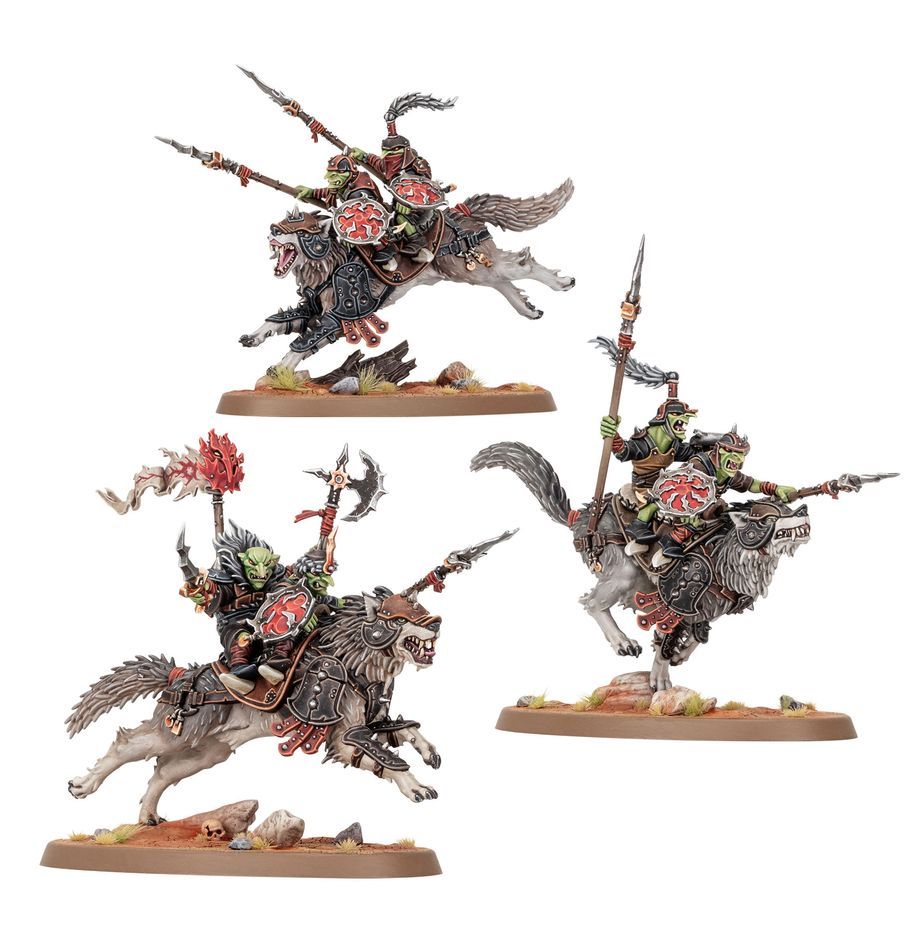 Warhammer Age of Sigmar: Spearhead - Gloomspite Gitz: Snarlpack Huntaz (70-02)