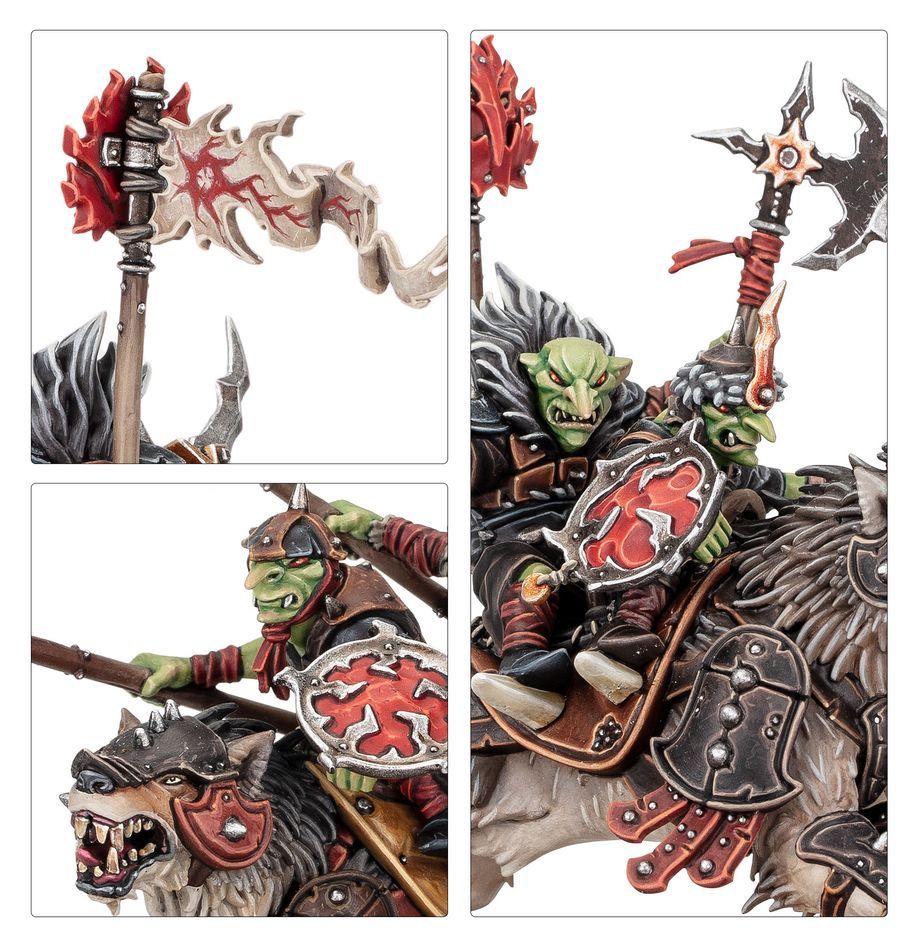 Warhammer Age of Sigmar: Spearhead - Gloomspite Gitz: Snarlpack Huntaz (70-02)