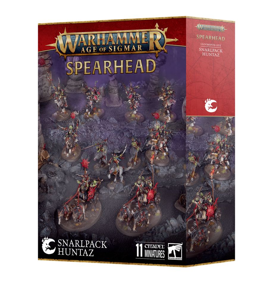 Warhammer Age of Sigmar: Spearhead - Gloomspite Gitz: Snarlpack Huntaz (70-02)