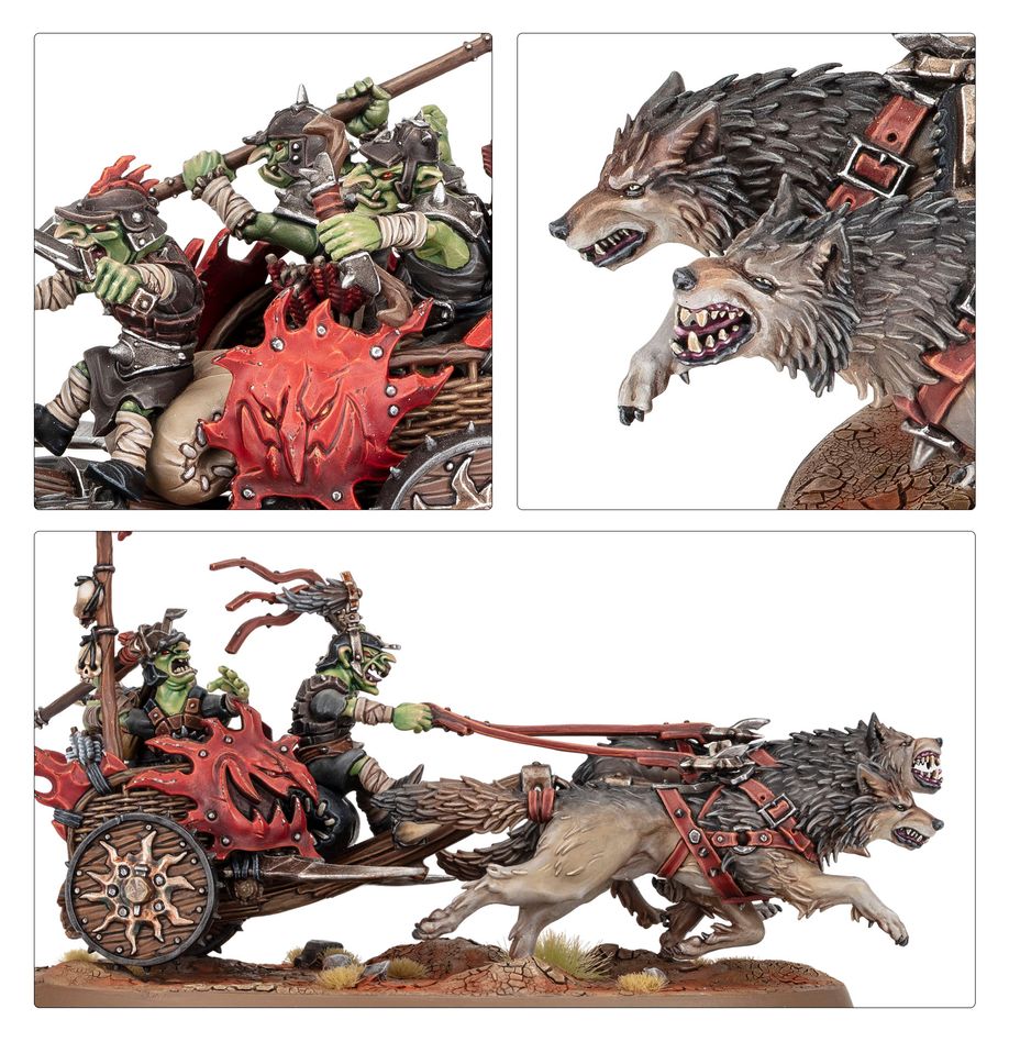 Warhammer Age of Sigmar: Gloomspite Gitz - Sunsteala Wheelas (89-89)