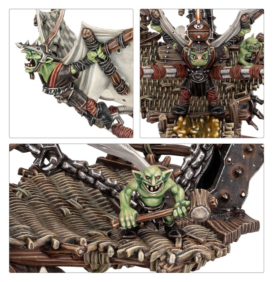 Warhammer Age of Sigmar: Gloomspite Gitz - Doom Diver Catapult (89-90)