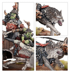 Warhammer Age of Sigmar: Gloomspite Gitz - Snarlboss on War-Wheela (Snarlboss/Frazzlegit Shaman) (89-91)