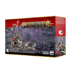 Warhammer Age of Sigmar: Gloomspite Gitz - Snarlboss on War-Wheela (Snarlboss/Frazzlegit Shaman) (89-91)