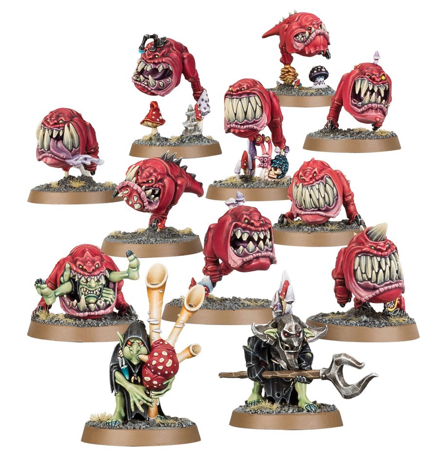 Warhammer Age of Sigmar: Gloomspite Gitz - Squig Herd (89-48)