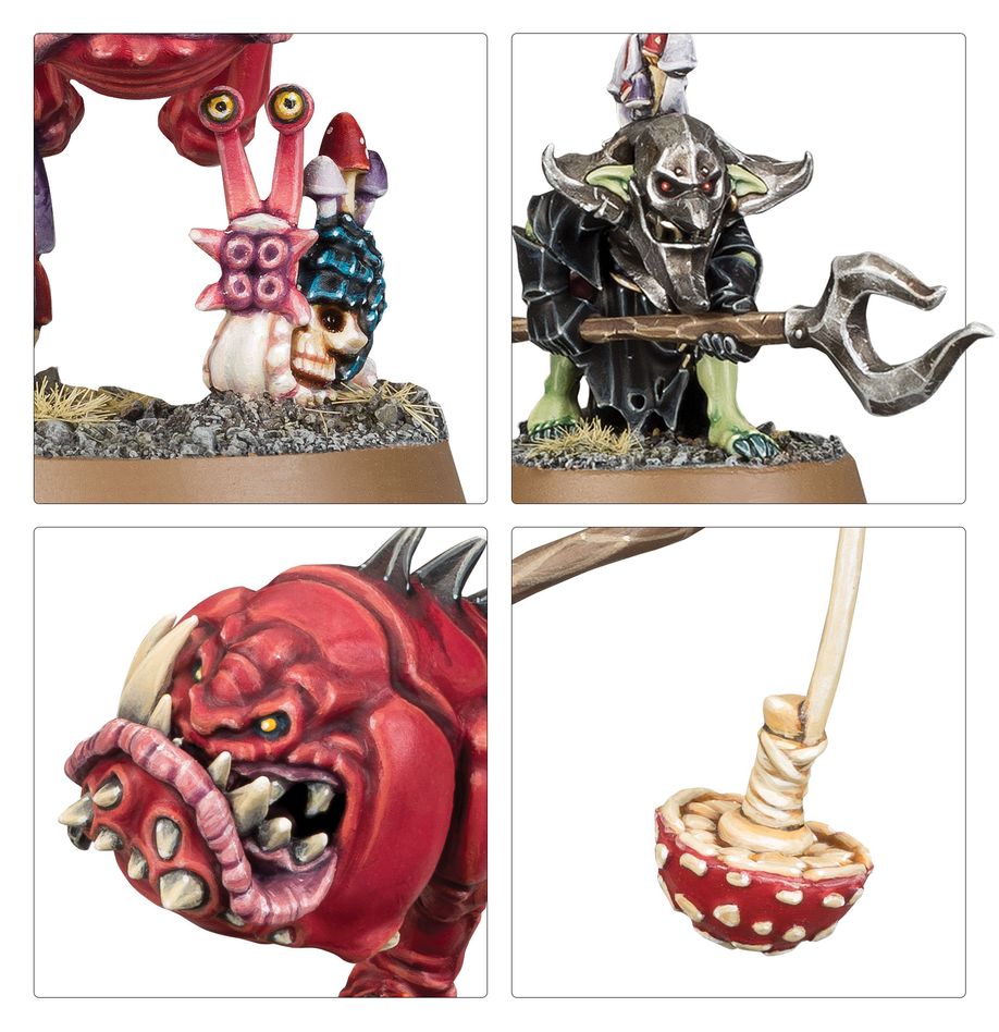 Warhammer Age of Sigmar: Gloomspite Gitz - Squig Herd (89-48)