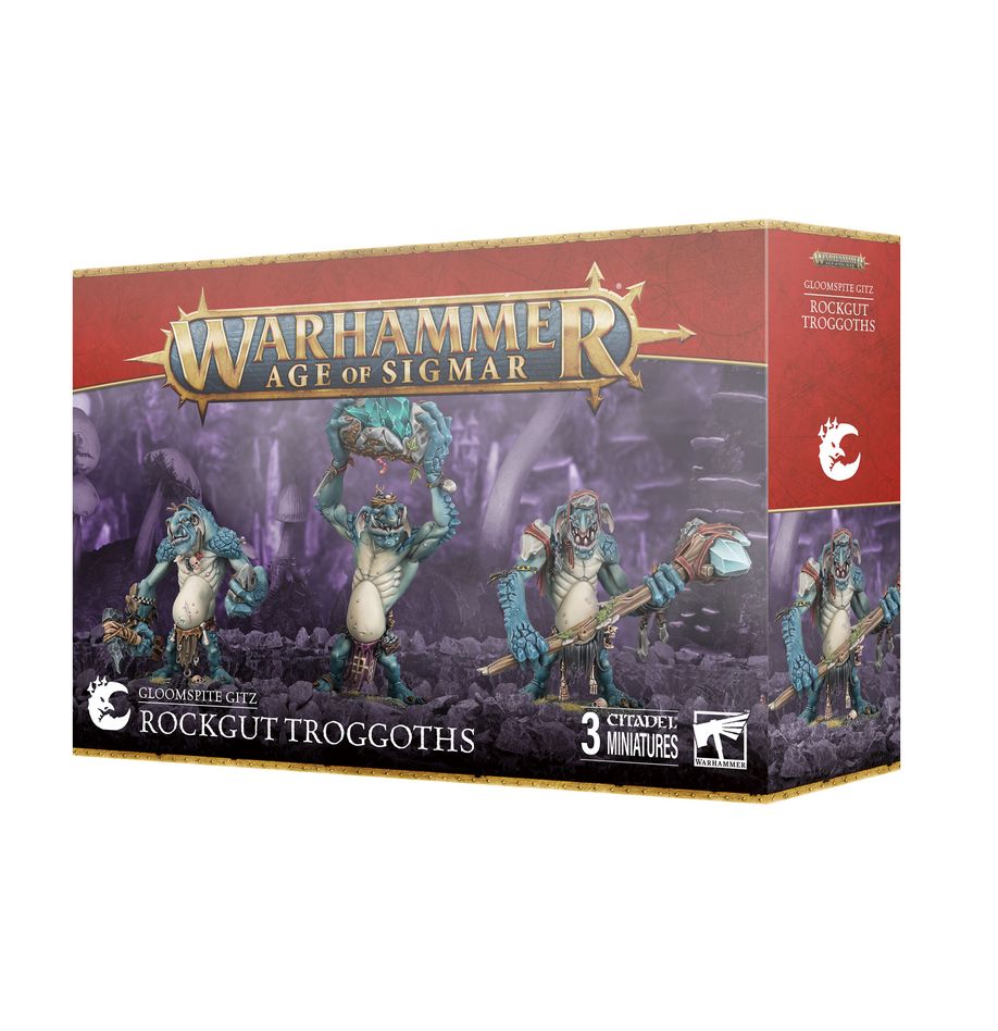 Warhammer Age of Sigmar: Gloomspite Gitz - Rockgut Troggoths (89-33)