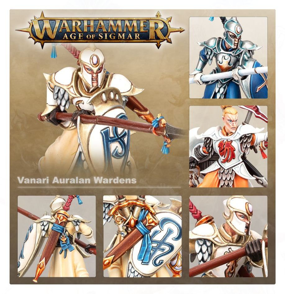 Warhammer Age of Sigmar: Lumineth Realm-Lords - Vanari Auralan Wardens (87-59)