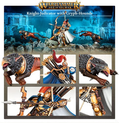 Warhammer Age of Sigmar: Stormcast Eternals - Knight-Judicator with Gryph-hounds (96-49)