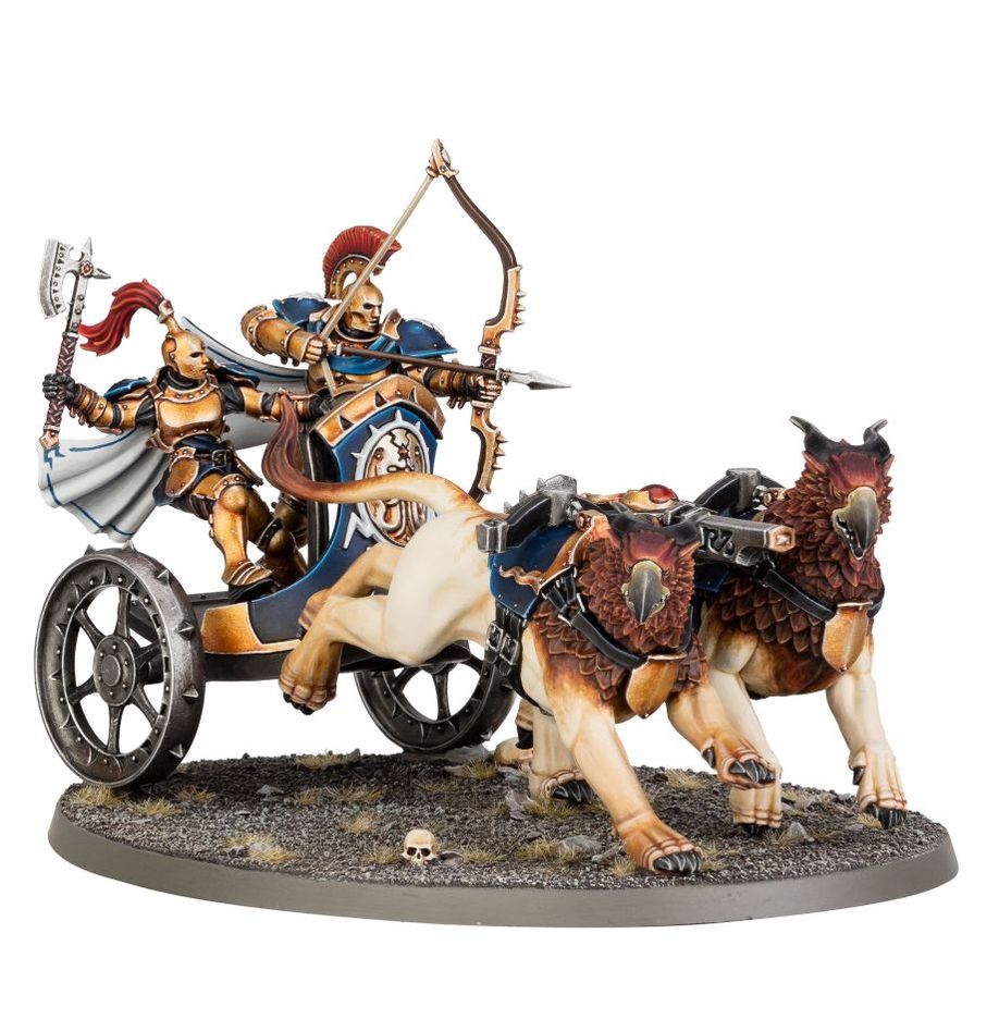 Warhammer Age of Sigmar: Stormcast Eternals - Stormstrike Chariot (96-48)