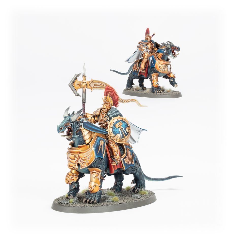 Warhammer Age of Sigmar: Stormcast Eternals - Dracothian Guard (Desolators/Fulminators/Tempestors/Concussors/Lord-Celestant on Dracoth)(96-24)