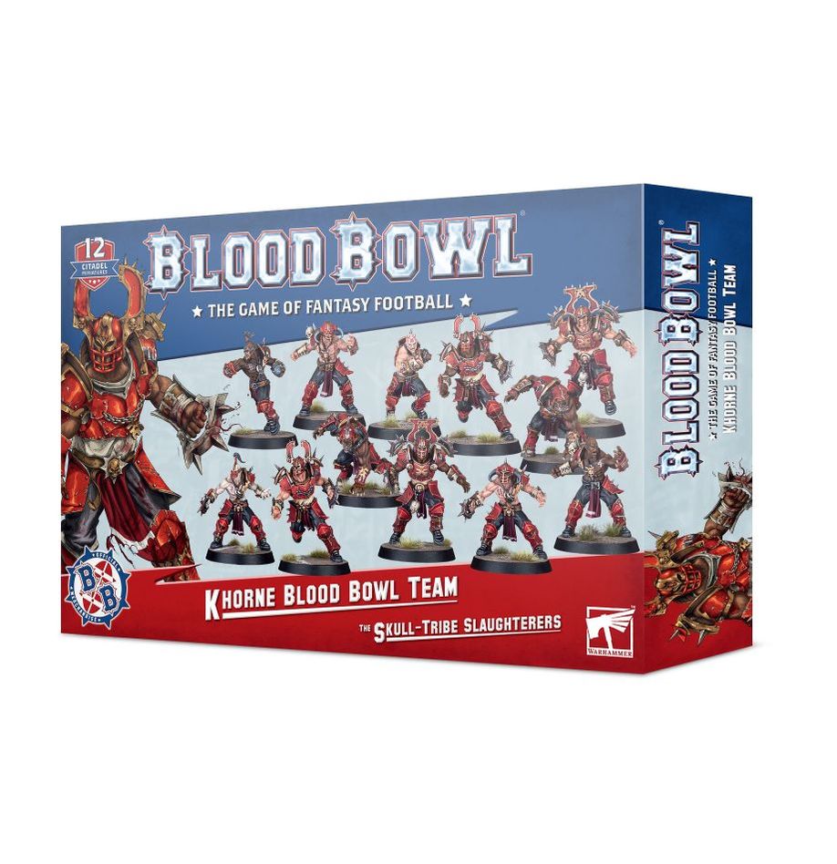 Blood Bowl: Khorne Blood Bowl Team - Skull-tribe Slaughterers (202-19)