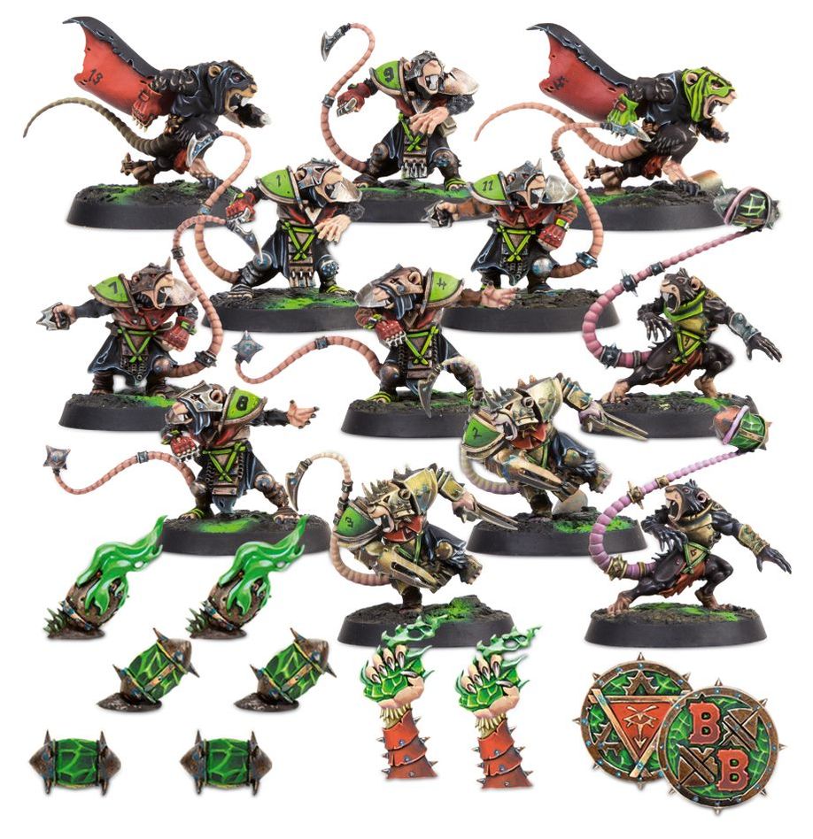 Blood Bowl: Skaven Blood Bowl Team - Skavenblight Scramblers (200-11)