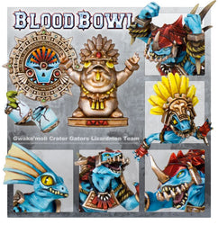 Blood Bowl: Lizardmen Blood Bowl Team - Gwaka'moli Crater Gators