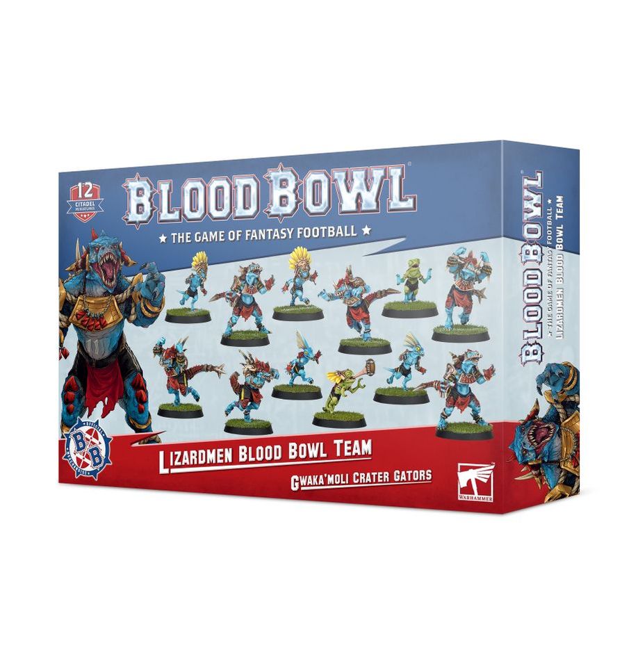 Blood Bowl: Lizardmen Blood Bowl Team - Gwaka'moli Crater Gators