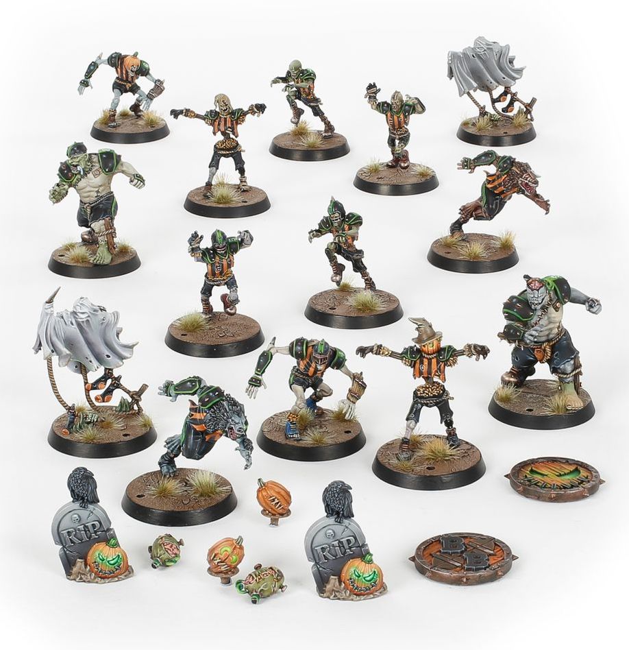 Blood Bowl: Necromantic Horror Blood Bowl Team - The Wolfenburg Crypt-stealers (202-07)