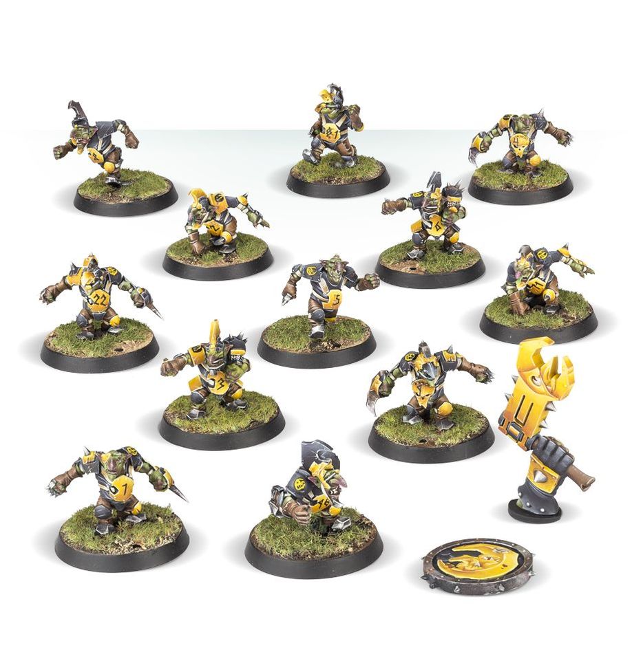 Blood Bowl: Goblin Team - Scarcrag Snivellers (200-27)