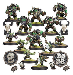 Blood Bowl: Black Orc Blood Bowl Team - The Thunder Valley Greenskins (202-12)