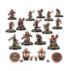 Blood Bowl: Chaos Dwarf Blood Bowl Team - The Zharr-Naggrund Ziggurats (201-11)