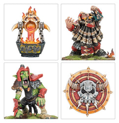 Blood Bowl: Chaos Dwarf Blood Bowl Team - The Zharr-Naggrund Ziggurats (201-11)