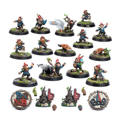 Blood Bowl: Gnome Blood Bowl Team - The Glimdwarrow Groundhogs (202-41)