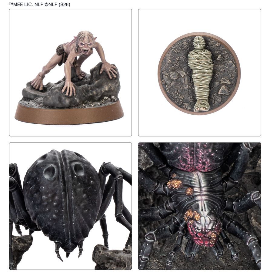 Middle-Earth Strategy Battle Game: The Path of Cirith Ungol - Shelob & Gollum (30-102)