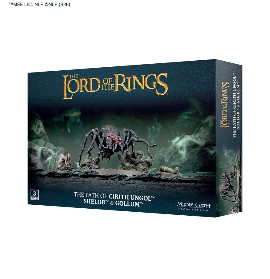 Middle-Earth Strategy Battle Game: The Path of Cirith Ungol - Shelob & Gollum (30-102)