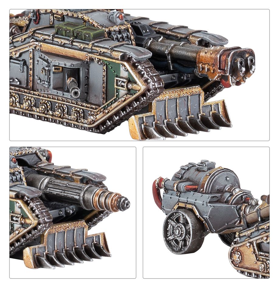 Warhammer - The Horus Heresy: Legions Imperialis - Solar Auxilia: Malcador Infernus and Valdor Tank Destroyers (03-57)