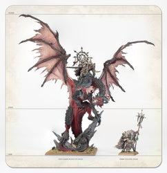Warhammer The Old World: Warriors of Chaos - Lord/Sorcerer on Chaos Dragon (08-19)