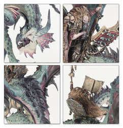Warhammer The Old World: Warriors of Chaos - Lord/Sorcerer on Chaos Dragon (08-19)