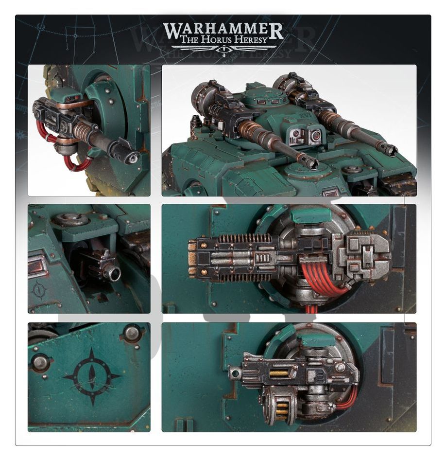Warhammer - The Horus Heresy: Legiones Astartes - Sicaran Battle Tank (31-27)
