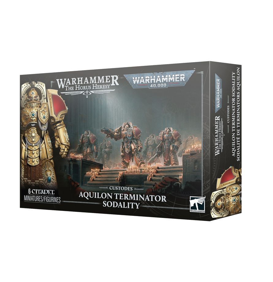 Warhammer 40k: Adeptus Custodes - Aquilon Terminator Sodality (77-12)