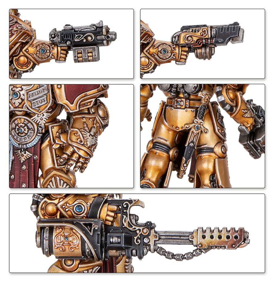 Warhammer 40k: Adeptus Custodes - Aquilon Terminator Sodality (77-12)