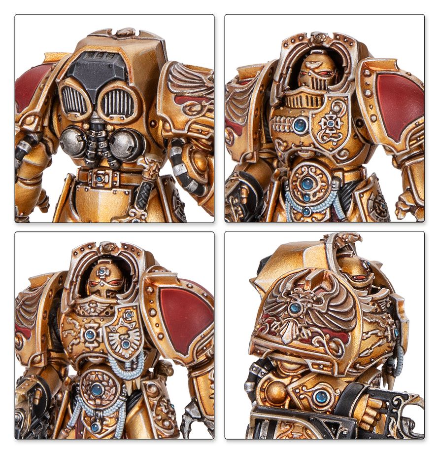 Warhammer 40k: Adeptus Custodes - Aquilon Terminator Sodality (77-12)